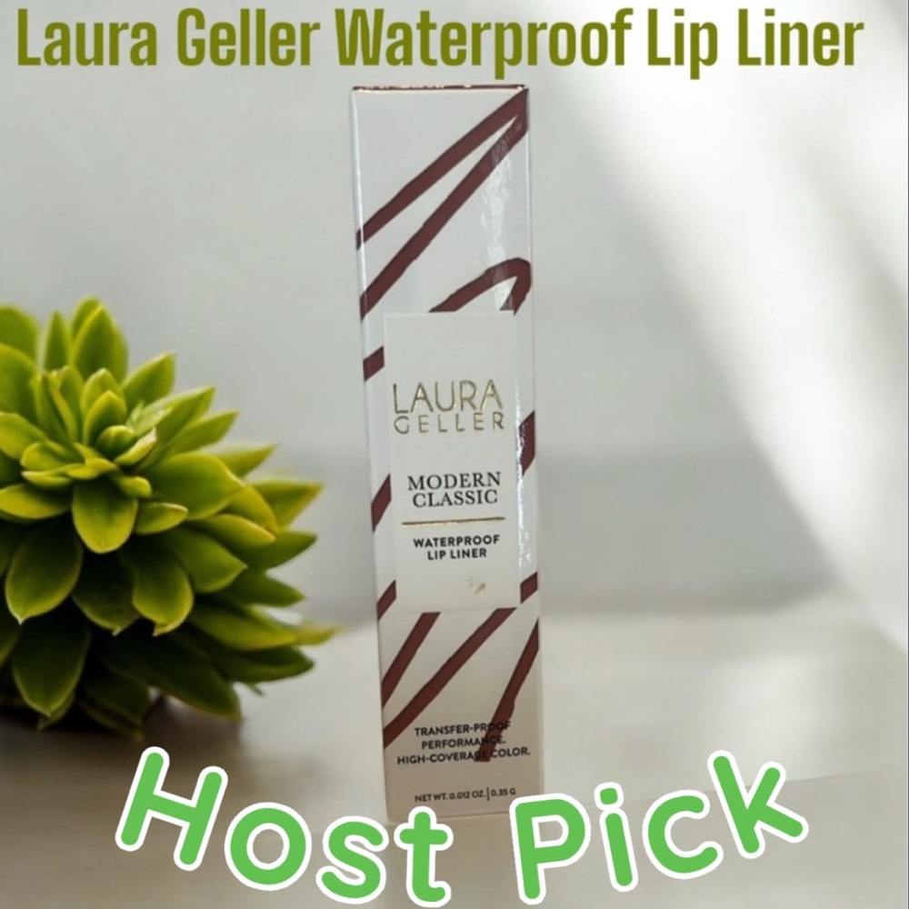 💄Host Pick 💄Laura Geller Modern Classic Waterproof Lip Liner Happy Hazelnut NWT